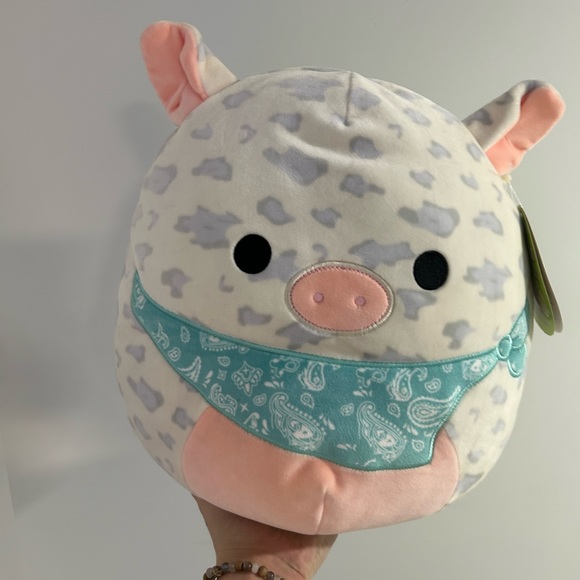 NWT Squishmallow Rose the Pig 12” Plush - Picture 1 of 3